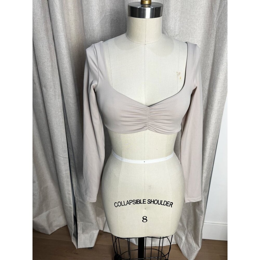 CSB Form Margo L/S Top Sz M Fawn - Picture 4 of 8